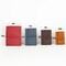 RILIHO Leather Journal Notepad, Small Notebook 4.8x6.5 Inches, Mini Journal, Retro Premium Planner, Lined Diary Vintage Style, Ideal for Women and Men, Artists, Travelers, Grey